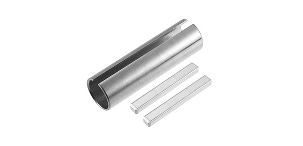 Single 3/4" to 7/8" Pulley Crank Shaft Sleeve Adapter with Step Key Universal