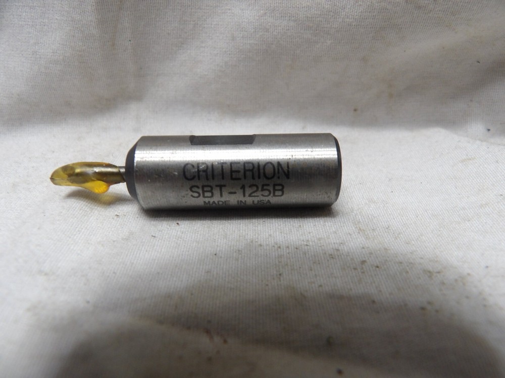 Criterion SBT-125B Grooving Bar