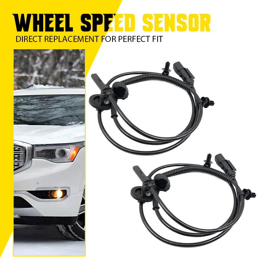 2X Front ABS Wheel Speed Sensor L &R For Buick Enclave GMC Acadia Chevy Traverse
