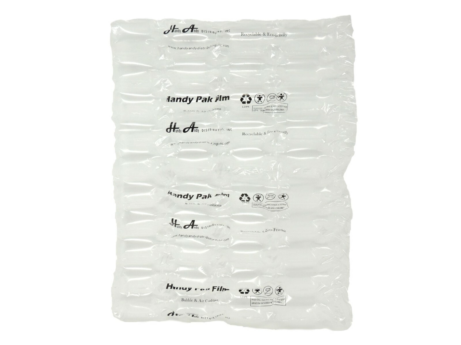 QUILT AIR TUBE PILLOW CUSHION FILM FOR MINI PAK'R MACHINE 656ft 200m ROLL NEW