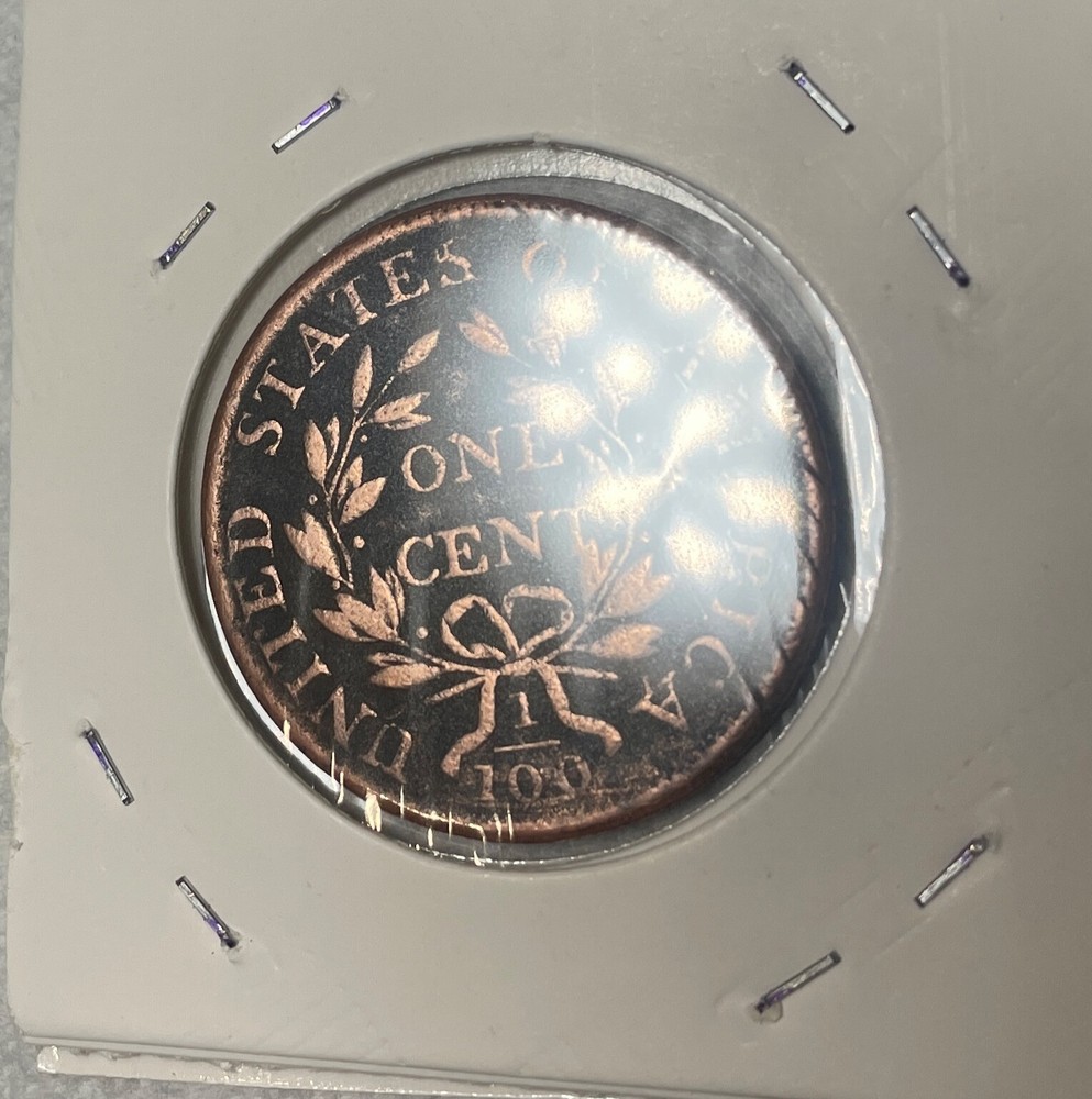1803 Draped Bust Cent Small Date, Large Fraction