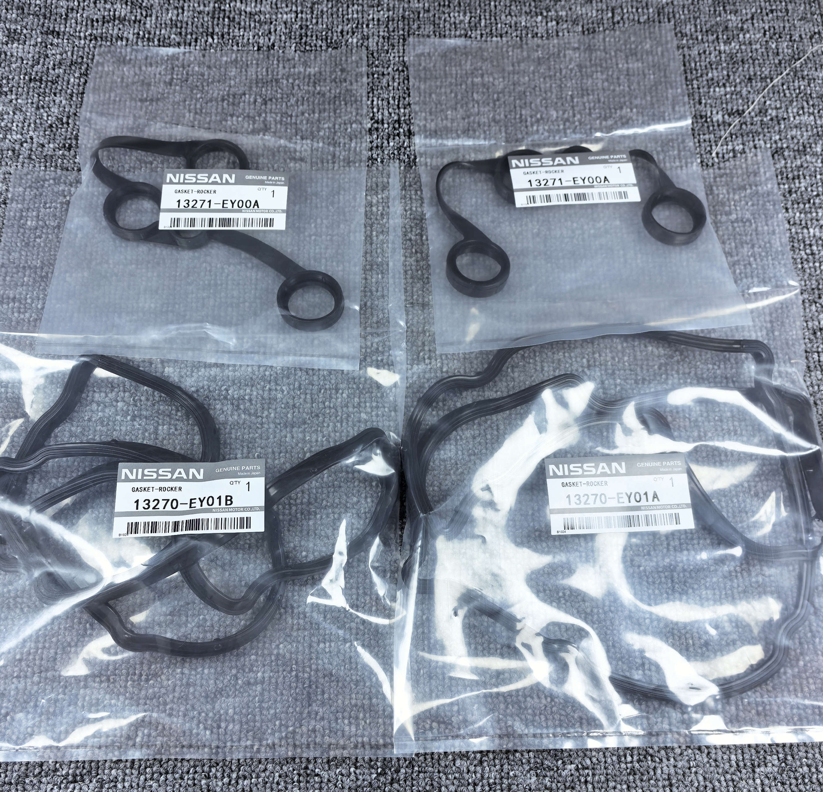 OEM Valve Cover Gasket Set 13270EY01A 13270EY01B For INFINITI G37 QX50 QX70 370Z