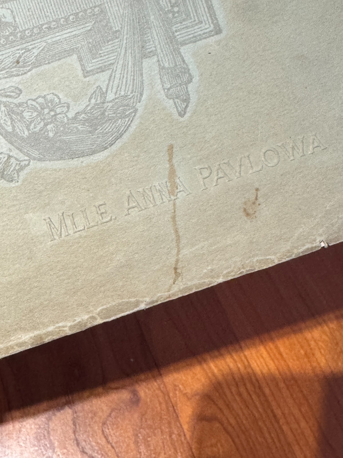 RARE! Ballet Legend ANNA PAVLOWA (Pavlova) Early 1900s Souvenir Program