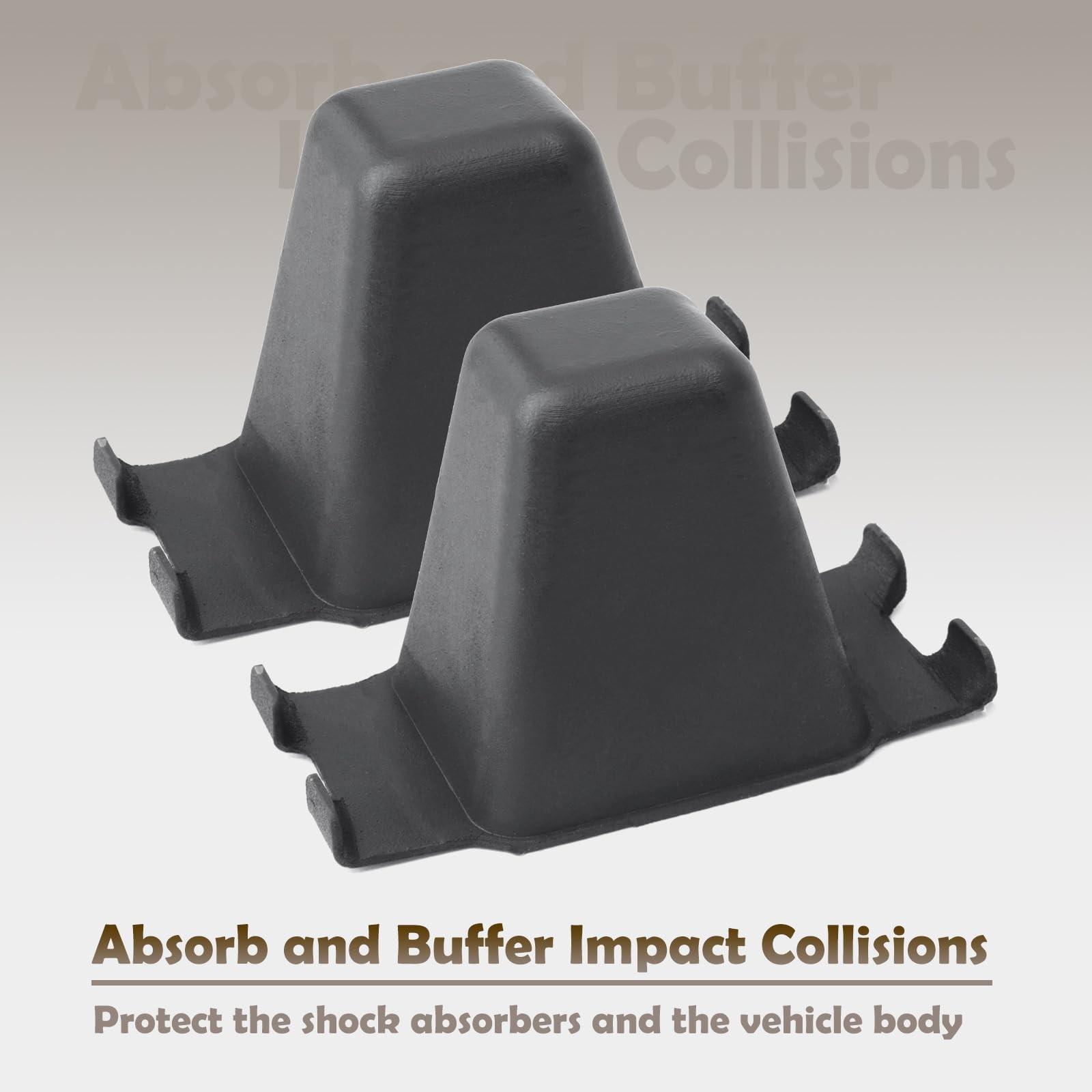 2 Pcs 48306-04010 Rear Bump Stops Replacement for Toyota Tacoma 1997 1998 199...