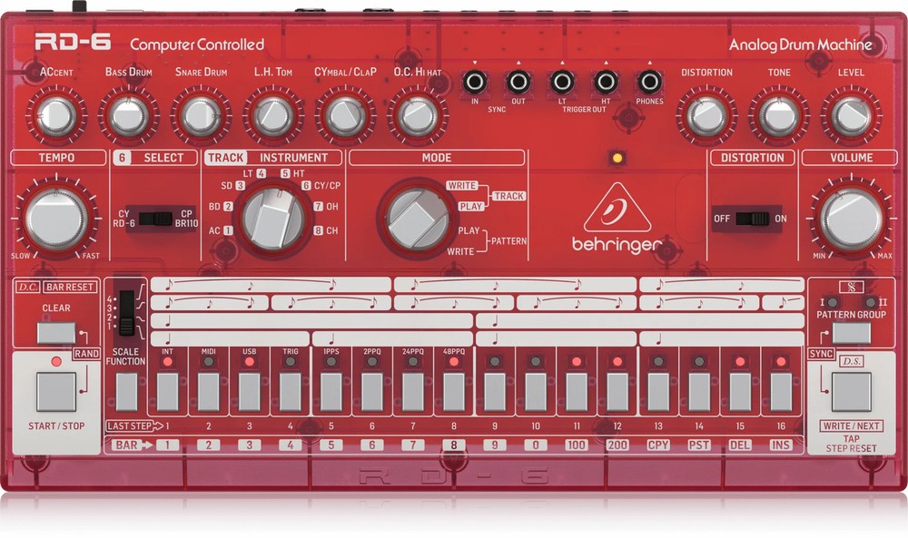 Behringer RD-6-SB Classic Analog Drum Machine