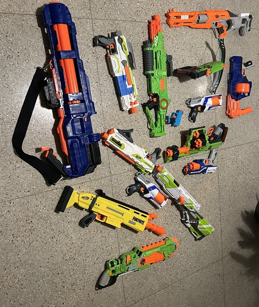 nerf gun lot
