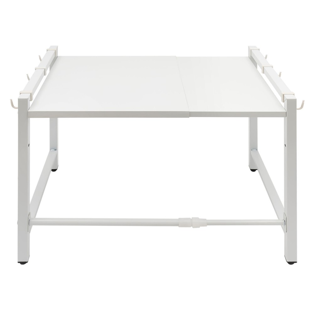 2 Tier Microwave Stand Adjustable Kitchen Shelf for Kitchen Countertop Organizer