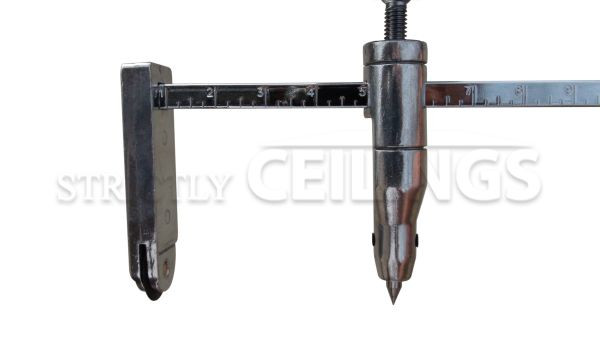Strictly Ceilings Circle Cutter, Mark circles 1" - 16" on Ceiling tile & Drywall