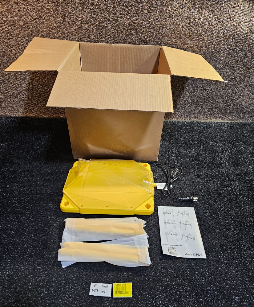Brooder Chick Plate 14"x11" Adjustable Temperature and Height Heating Plate