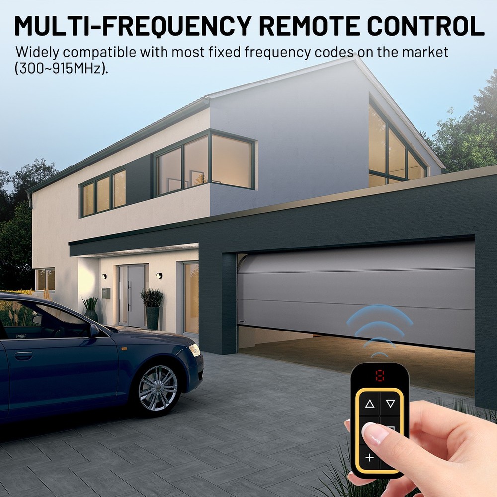 8-IN-1 Multi-Frequency Charging Wireless Remote Controller Universal Garage Gate
