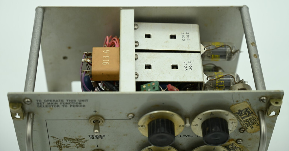 HP-526B Time Interval Hewlett-Packard Plugin for HP-524 Frequency Counter FR-38D
