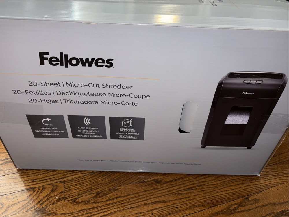 Fellowes 94mc 20 Sheet Micro Cut Shredder