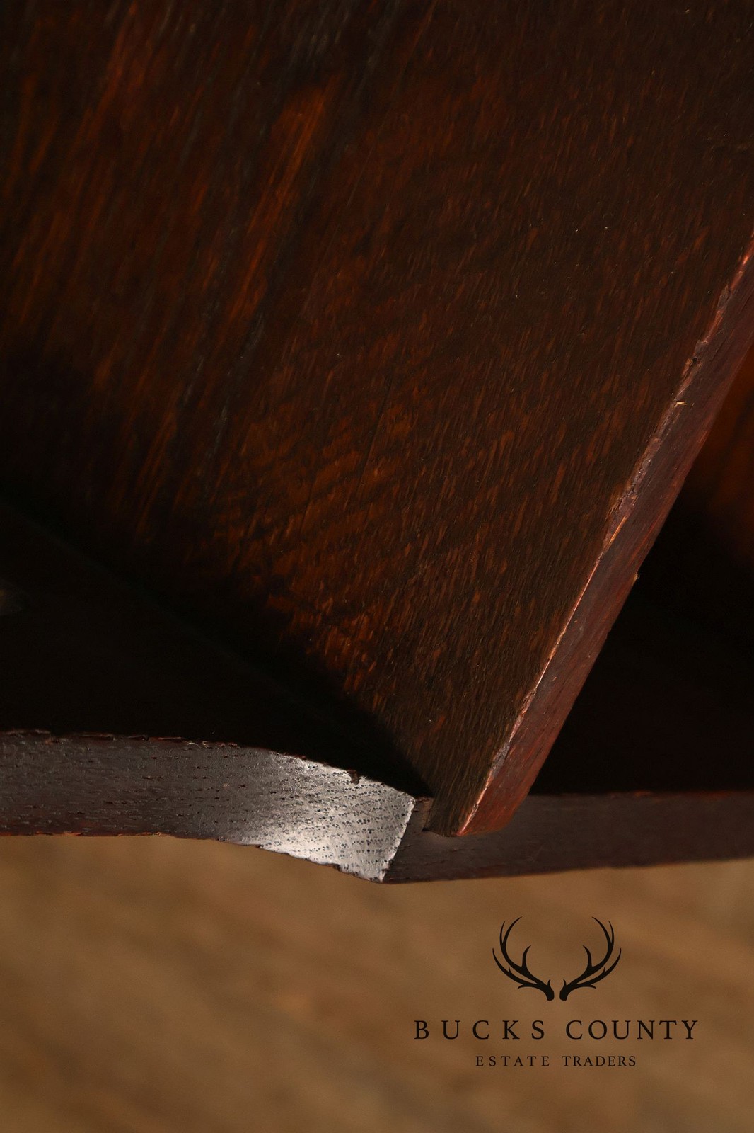 Antique Grand Rapids Arts And Crafts Mission Oak Magazine Stand