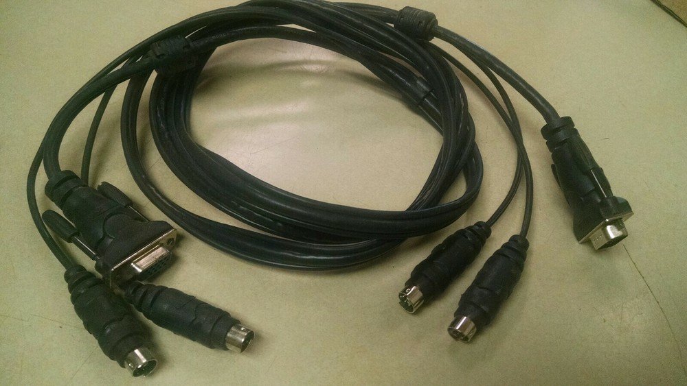 Belkin KVM Cable S-VGA, PS/2, Black