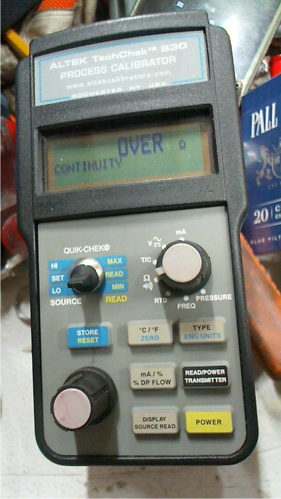 Altek TechChek 830 MultiFunction Process Calibrator FREE SHIPPING UNIT 1