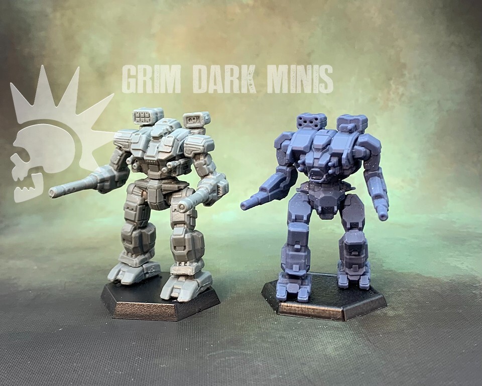 Battletech Scale - proxy mech - Warhammer MWO