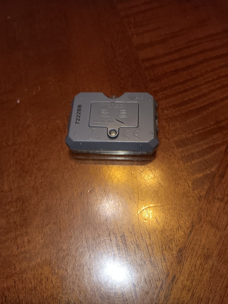 HexBug Battlebot Transparent Gray Handheld Robot Remote Control Not Tested!