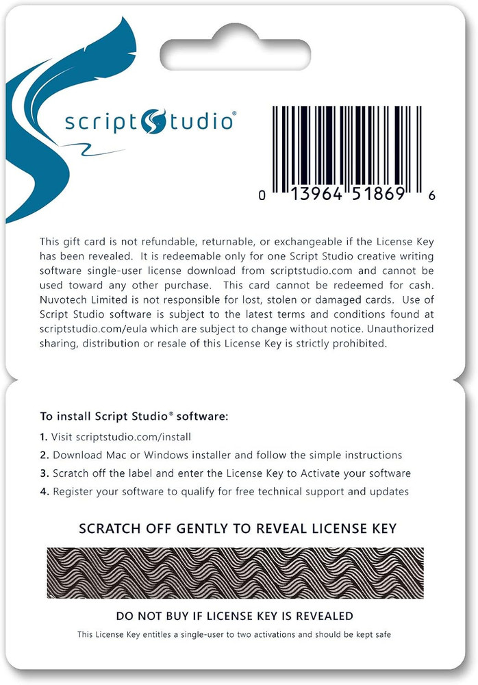 - Creative Writing Software for Screenwriters & Novelists