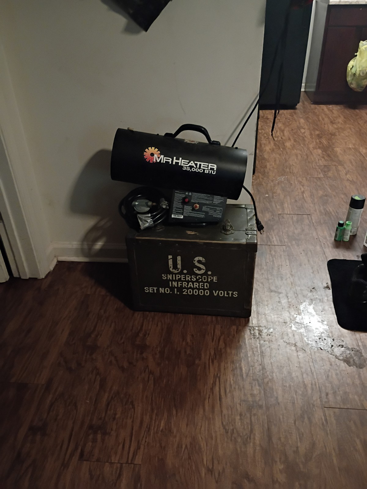 Capehart-Farnsworth U.S. Army Sniperscope Infrared Chest 20k Volts Militaria