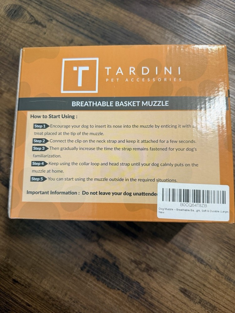 Tardini Breathable Basket muzzle Size 5