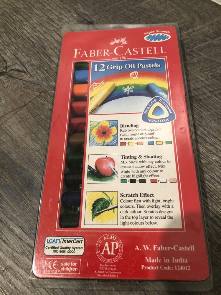 “Faber-Castell” Multi-colored Oil Pastels