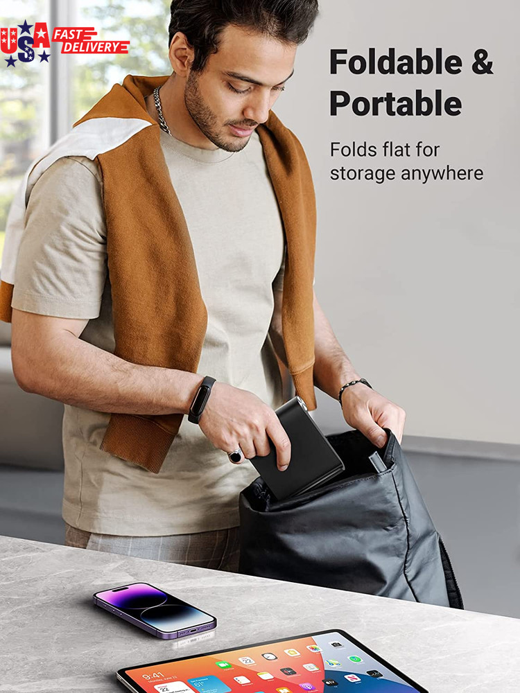 Tablet Stand Holder Adjustable Portable Desktop Dock Office Compatible with Ipad