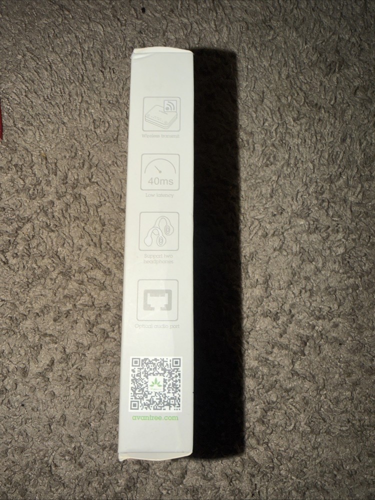 Avantree Audikast aptX Low Latency Bluetooth 5.0 Audio Transmitter for TV/PC