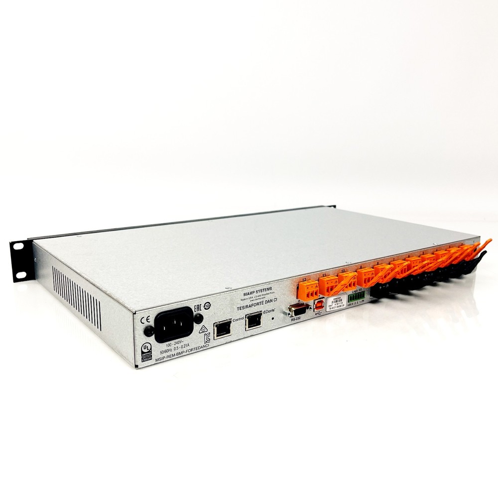 Biamp Systems TesiraFORTE DAN CI Digital Audio Signal Processor