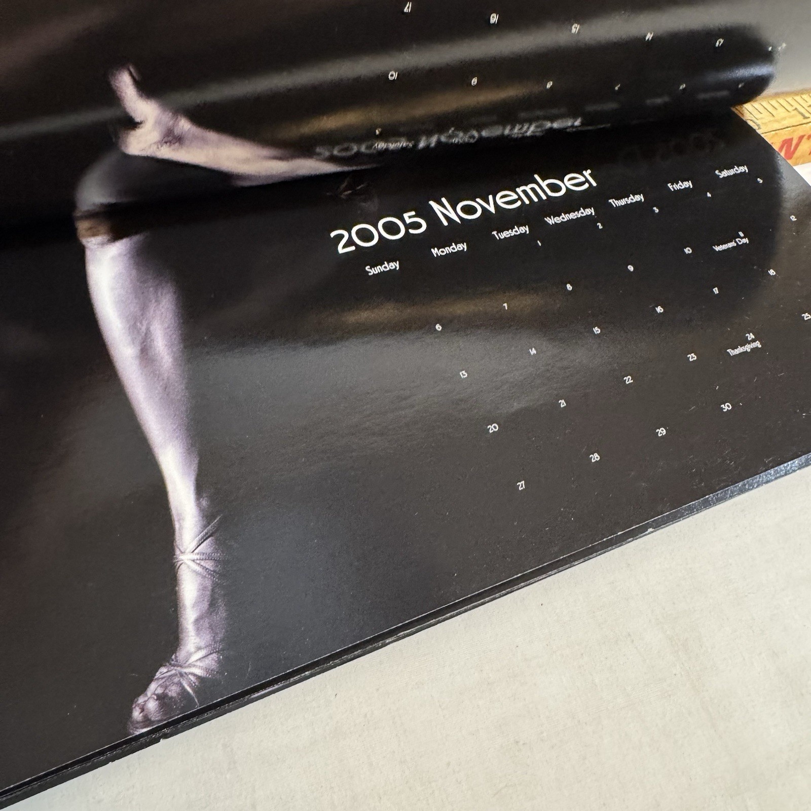 2005 Monte Christo Featuring Cigars & Silver Female Model Calendar **