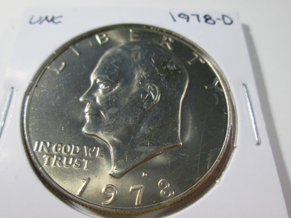 1978-D EISENHOWER  UNC FROM MINT SET  MOW