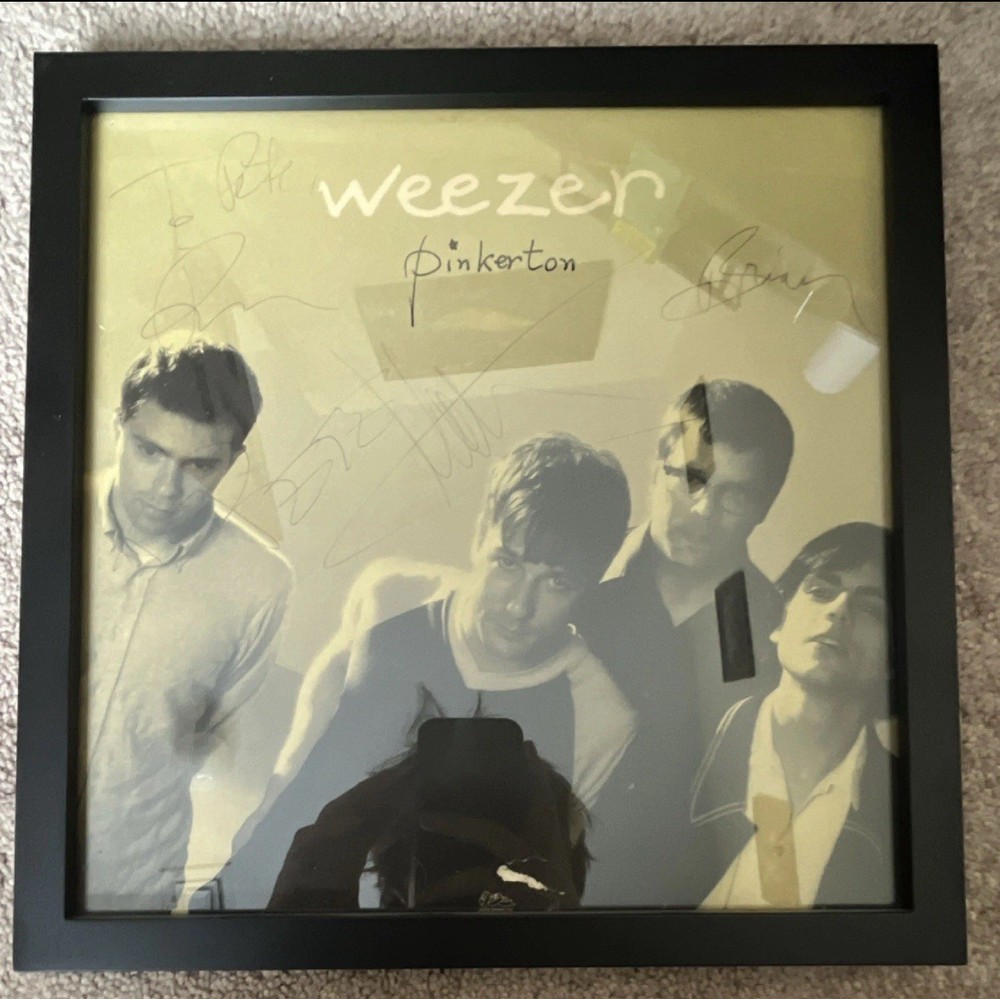 Weezer Signed Picture (Original Members)
