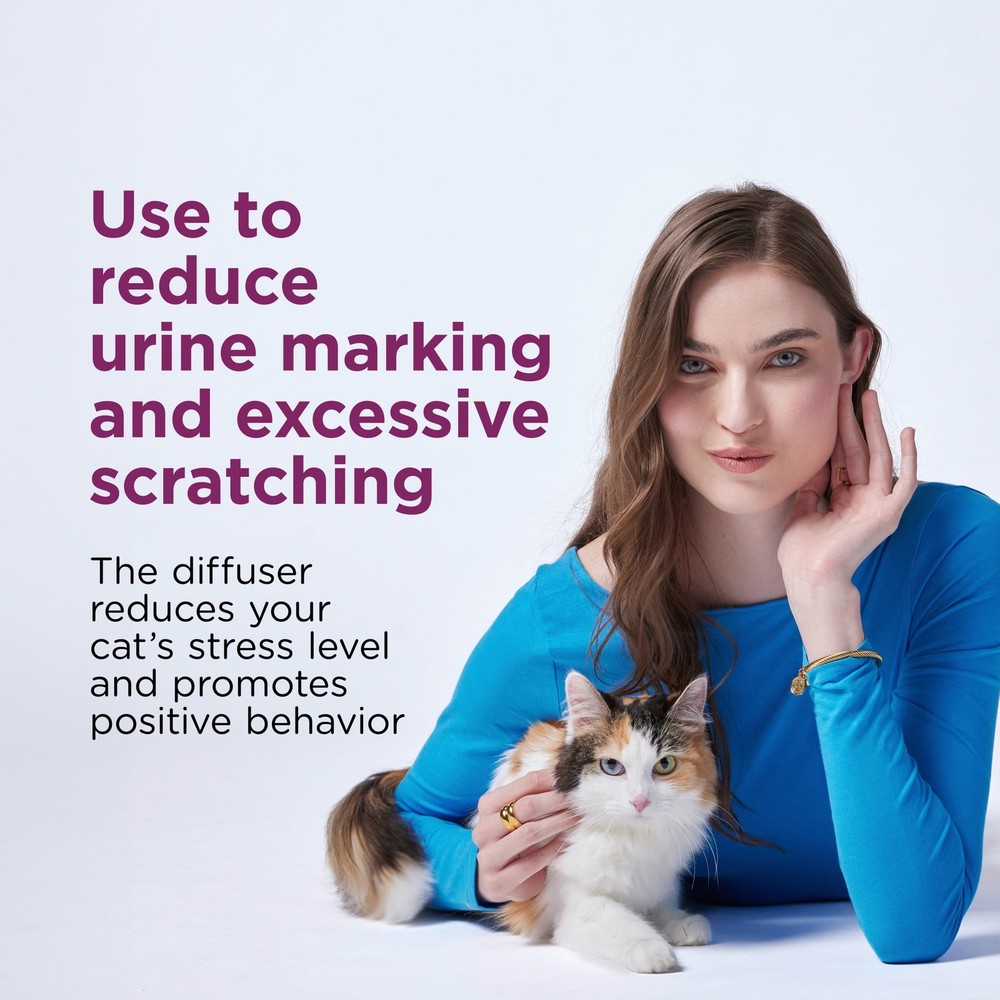 Comfort Zone Single & Multi-Cat Calming Diffuser: 1 Pheromone Diffuser