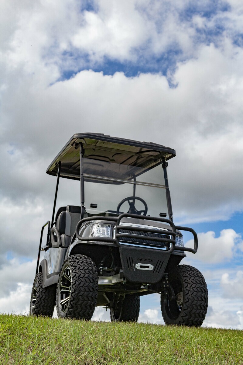 Club Car Precedent (04-21) Golf Cart Fold Down Windshield - Tinted