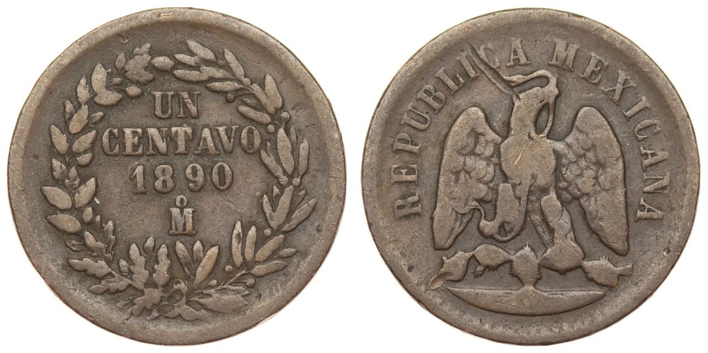 Mexico - 1 Centavo 1890