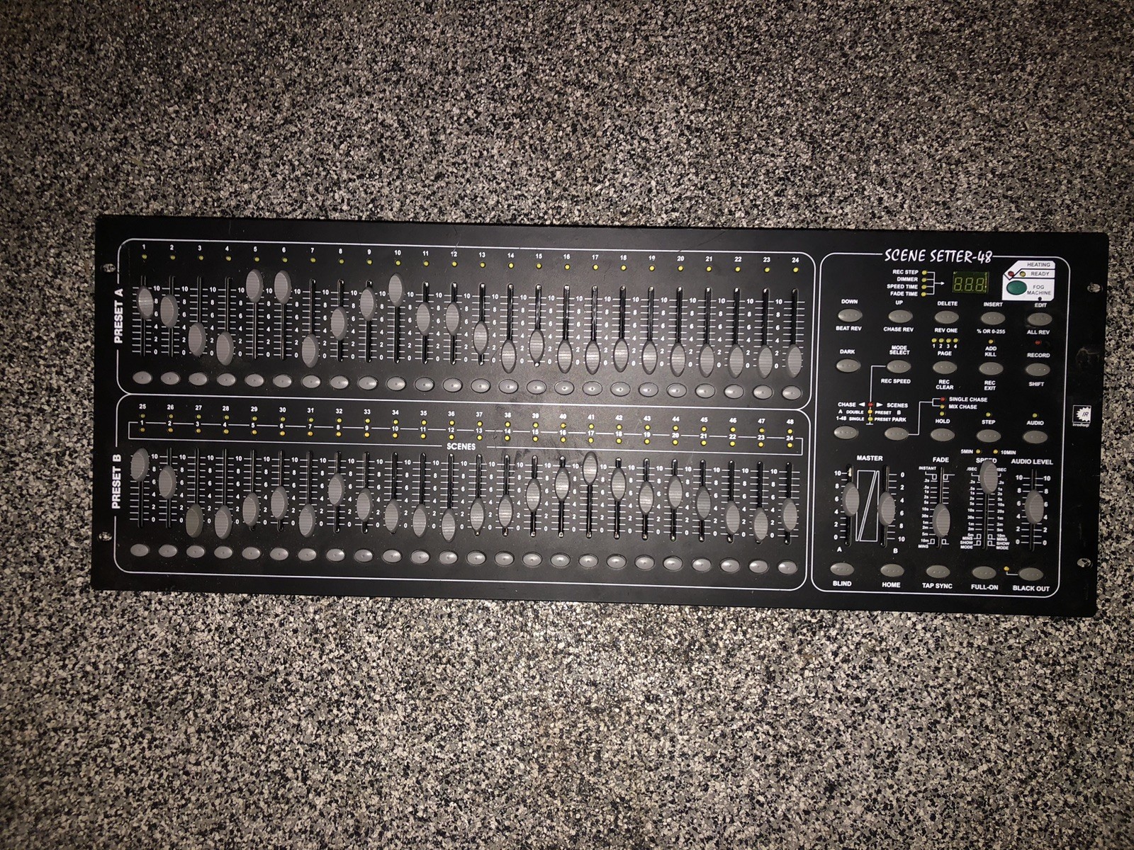 ADJ Scene Setter 48 48-ch DMX Dimming Console WORKS AND LOOKS GREAT!!!
