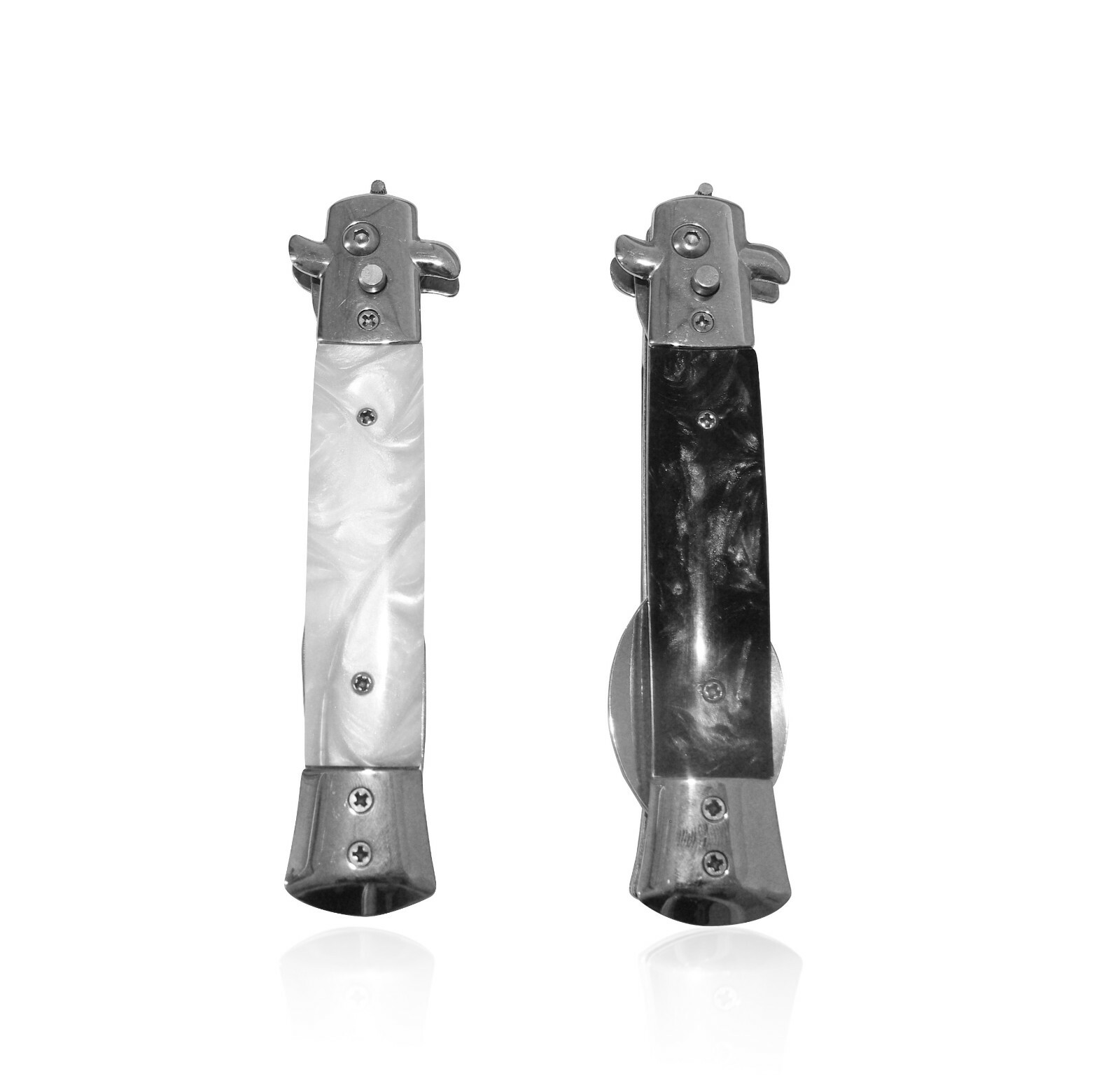 Royal Imperial Switchblade Hobo Pocket Knife Style Camping Fork and Spoon Set