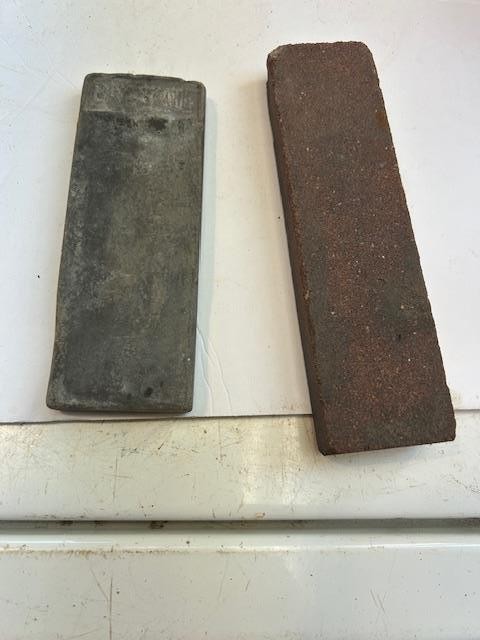 MISC. LOT 2 SHARPENING STONE HONES, BAY STATE