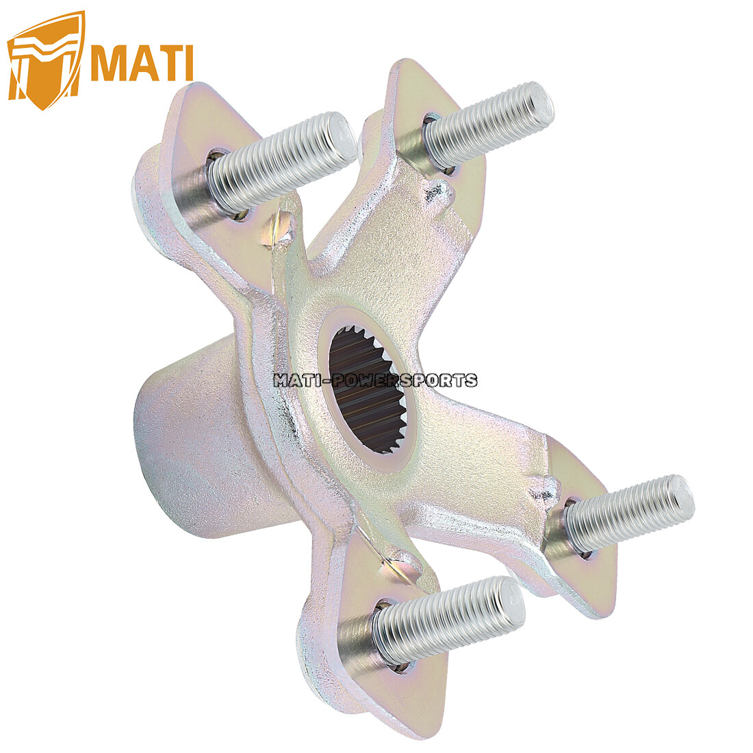 2 Rear Wheel Hubs for Yamaha YFZ450R 2009 2010 2011 2012 2013 2014 2015-2024 ATV