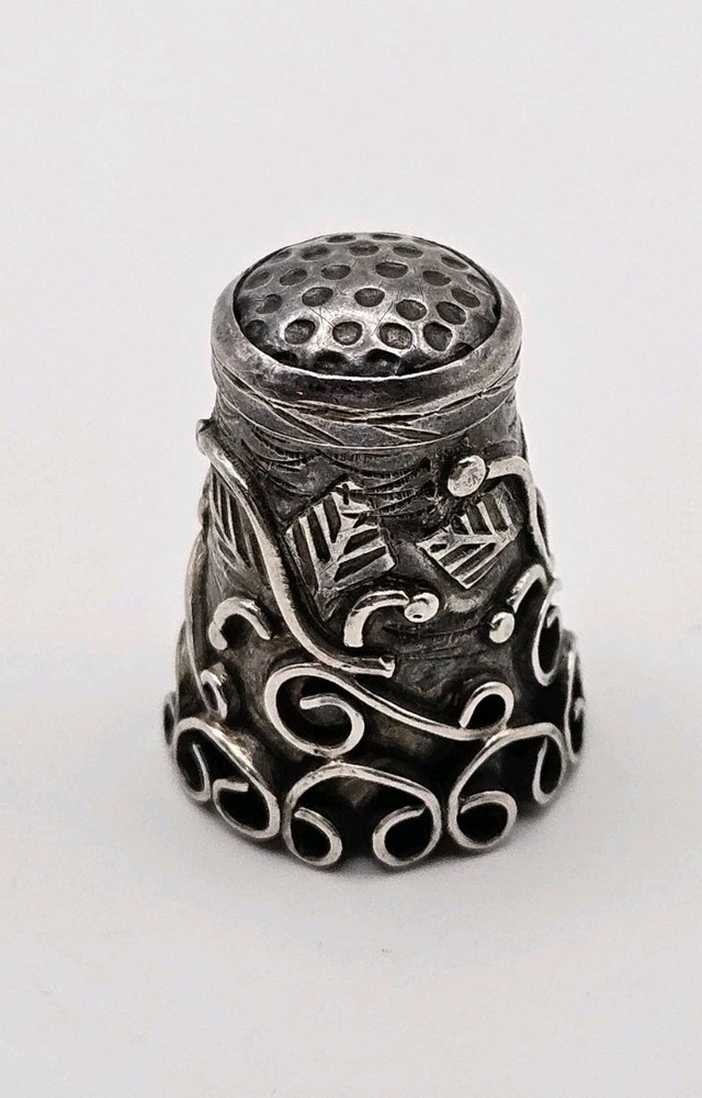 925 Vintage Mexico Thimble Sterling Silver