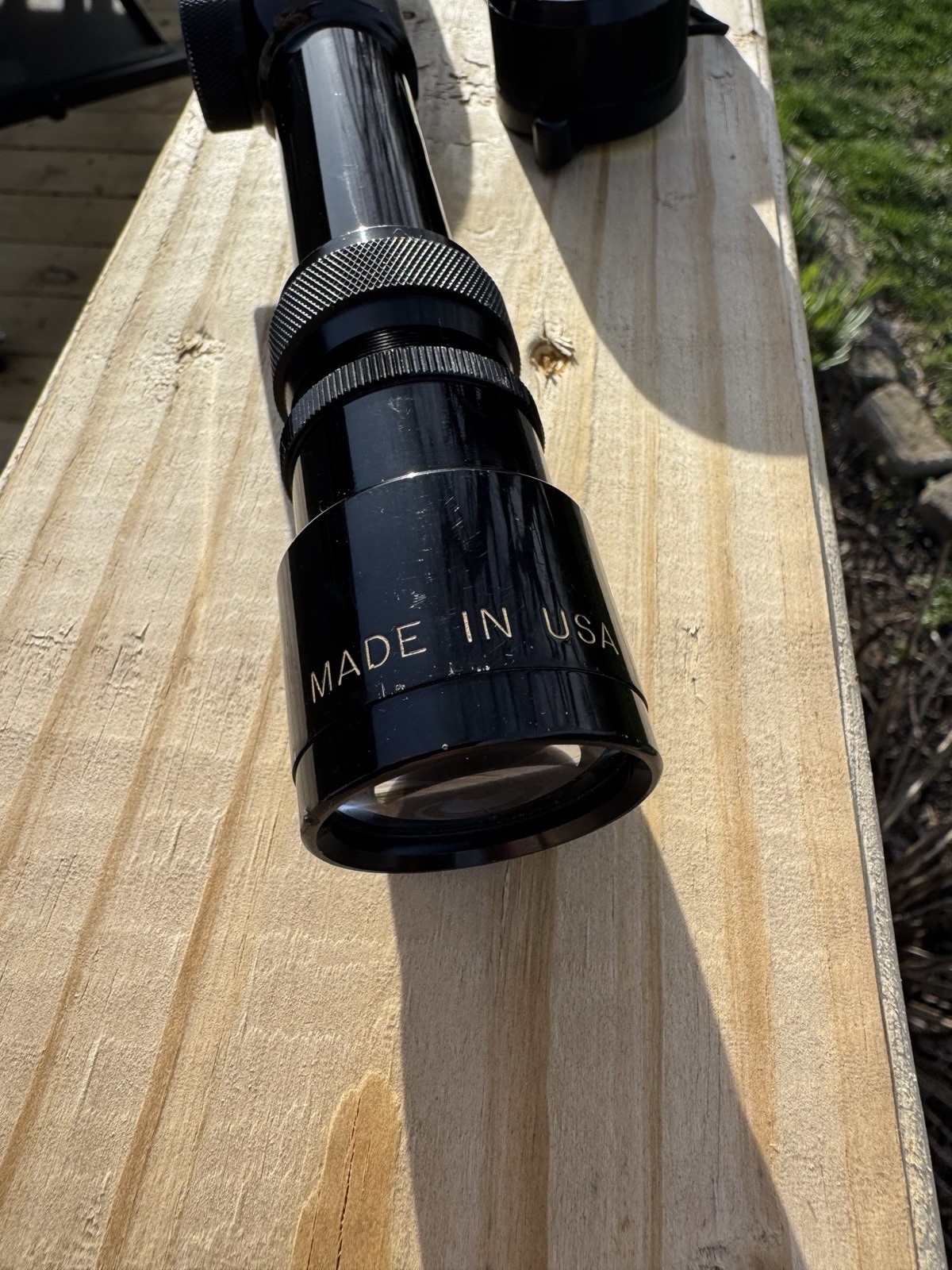 Vintage Redfield 3x-9x Fine Crosshair w/ Center Dot Gloss Rifle Scope USA Made