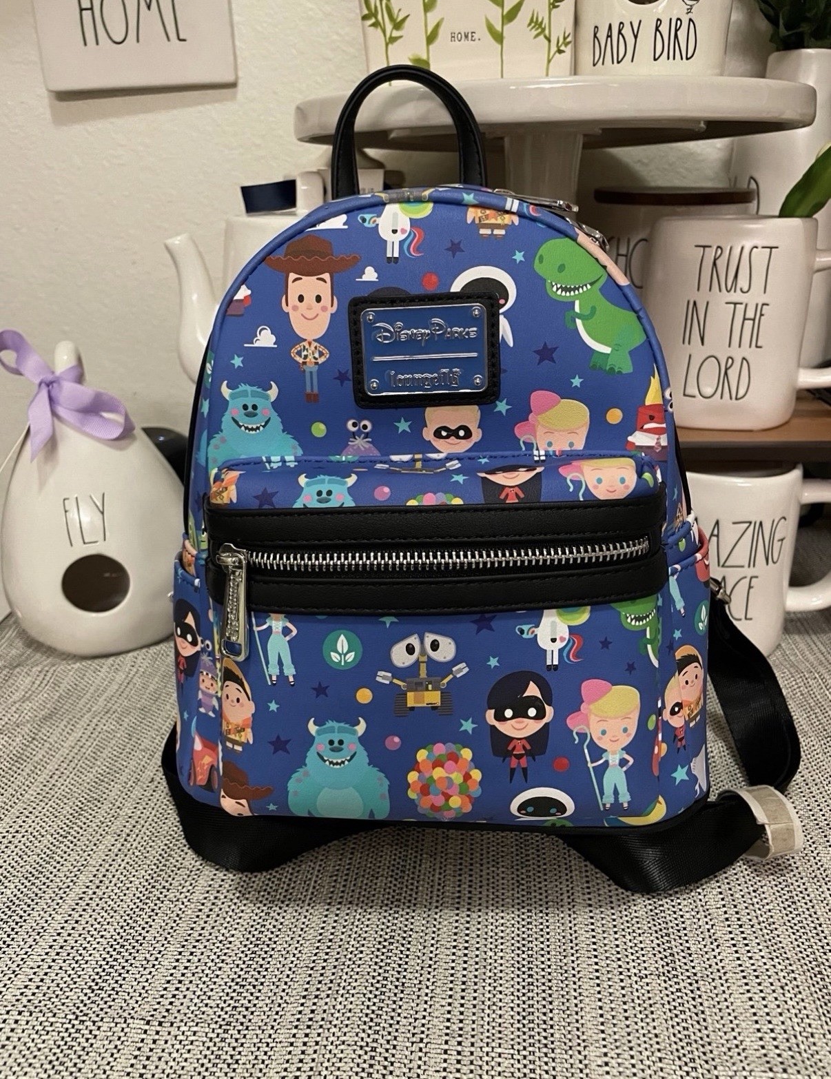 Disney Parks Loungefly World Of Pixar Mini Backpack