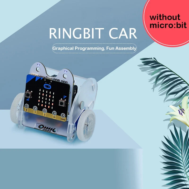 Ring:bit car v2 for micro:bit (without micro:bit) Graphical Programming, USA
