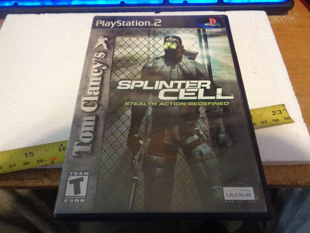 Play Station 2 Computer Program Splinter Cell Stealth Ac (NOT TESTED) (BOX#PIKE)