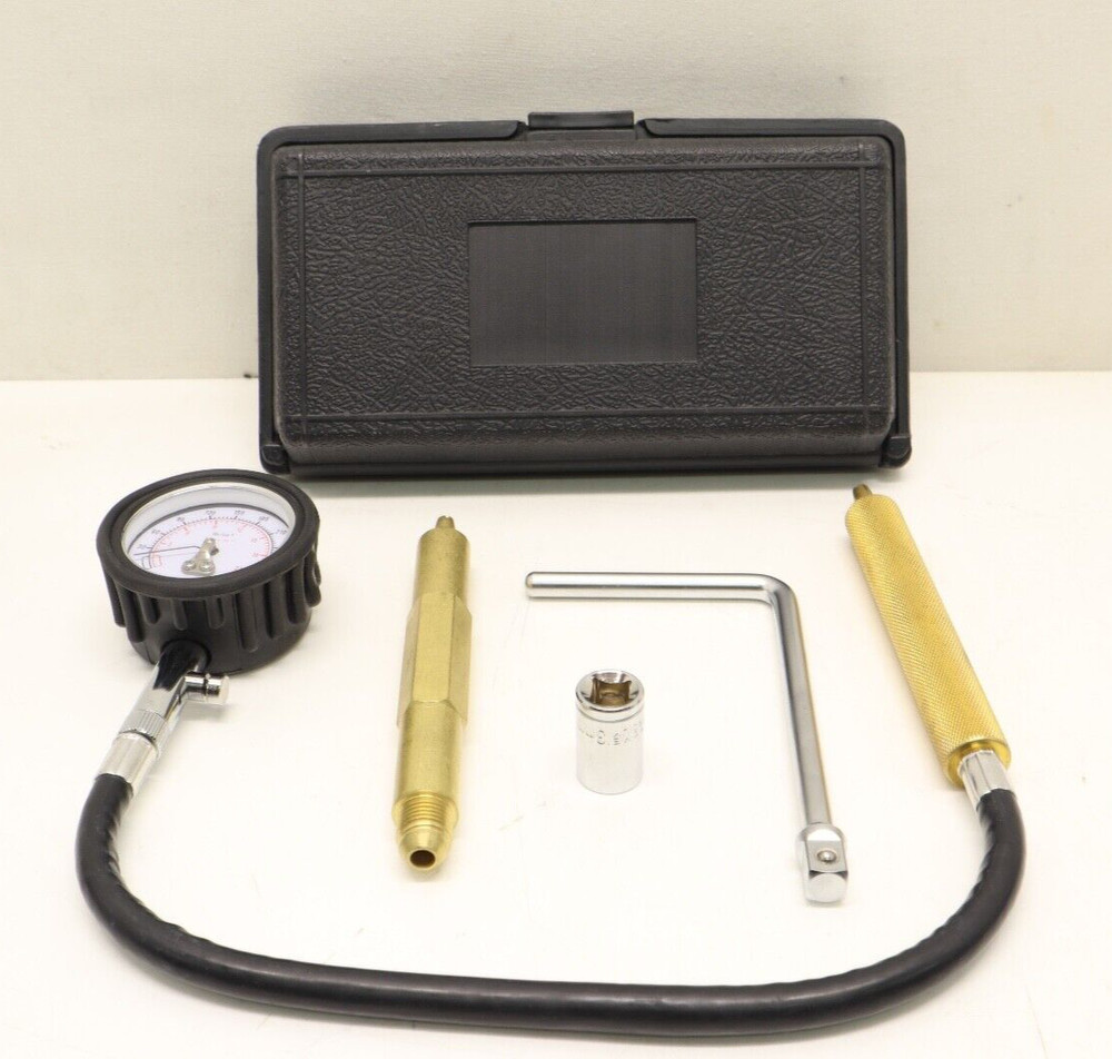 ENGINE COMPRESSION TESTER TESTING GAUGE GAGE CHECK TEST TOOL
