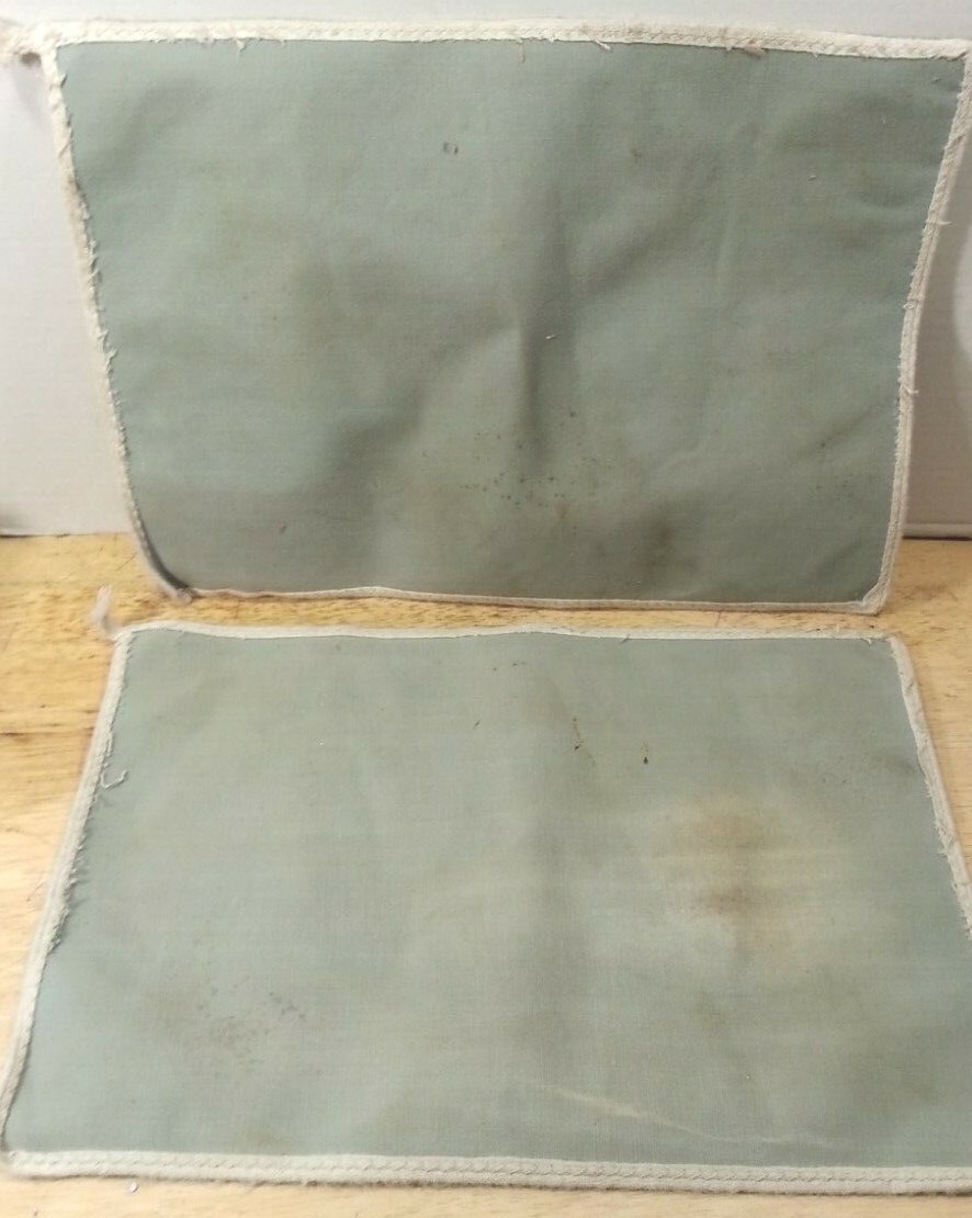 Coca Cola and Coke - Vinyl - Mini Signs / Placemats - SET of 2 - 14.75" W