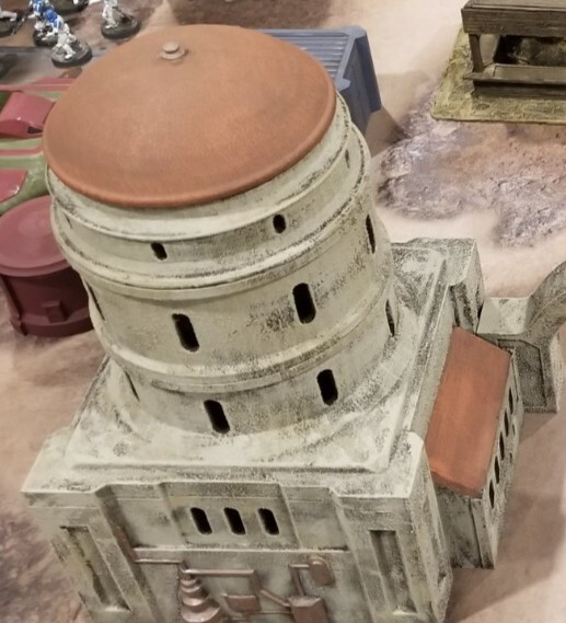 Desert Tower Building 28mm Legion Sci-fi Tabletop Terrain