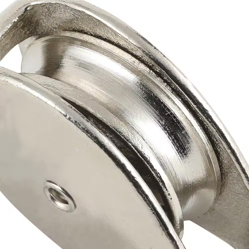 2 In. Nickel-Plated Fixed Pulley