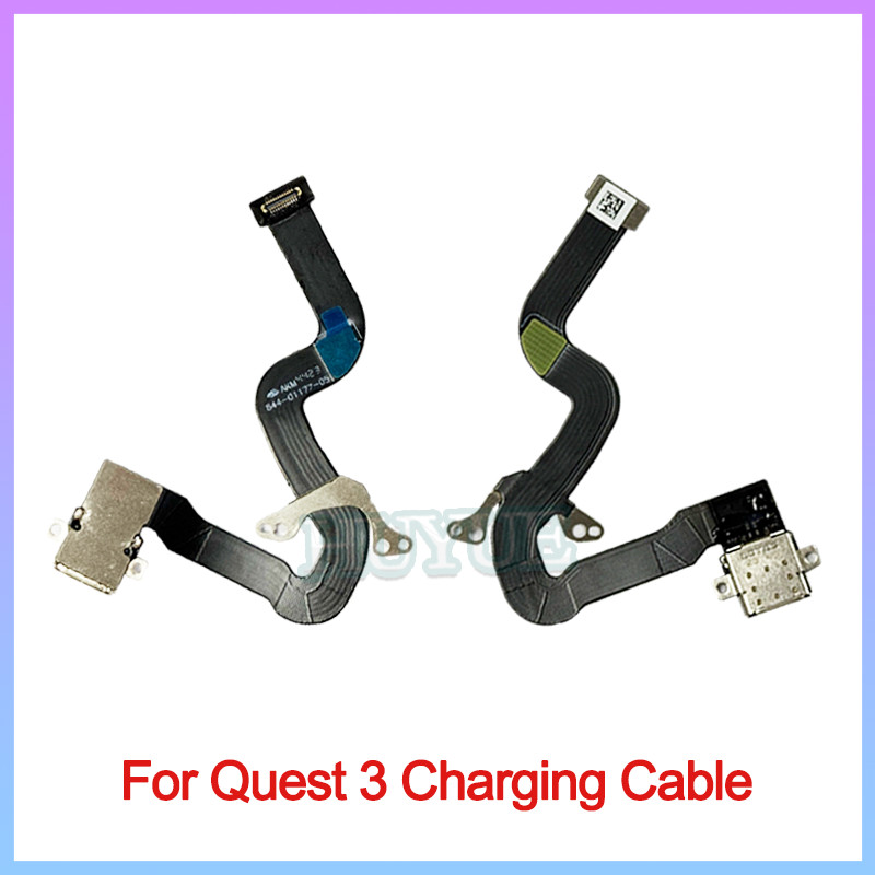Charging Port Flex Cable For Quest3 VR USB-C DC Jack Cable Headset Replacement