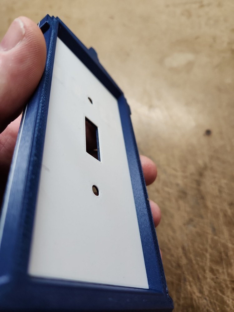Tardis Light Switch Classic (3d printed)