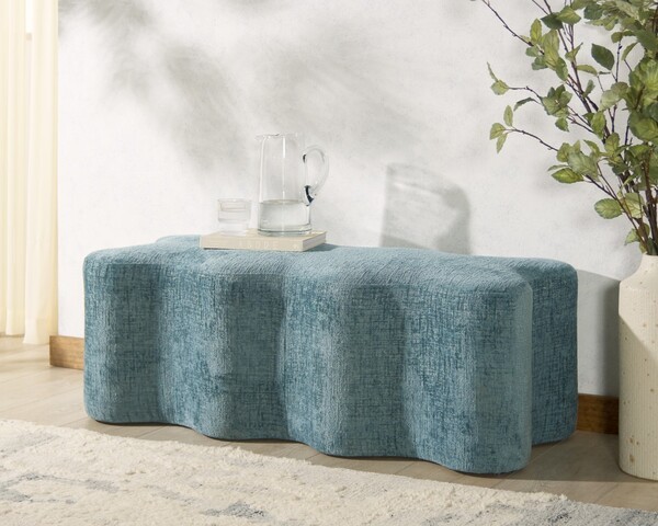 Safavieh JACQUALESSA CHENILLE BENCH, Reduced Price 2172782878 SFV4849E